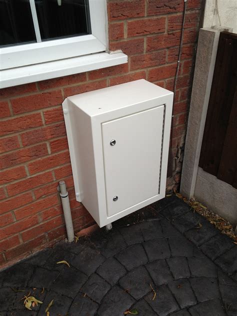 electric gas meter box|exterior gas meter boxes.